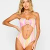 Beach Bunny Swimwear Liz One Piece - Multi Stripe