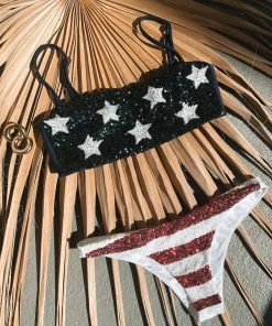 Beach Bunny Swimwear London Bralette Top - Navy