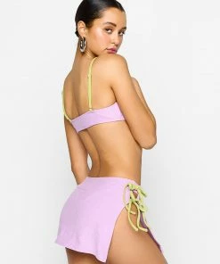 Summer Haus - Swim Margot Skirt By Summer Haus - Lavender Cover Ups