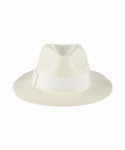 Margo Fedora By Florabella - Ivory/White Accessories