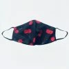 Beach Bunny Swimwear Accessories Beach Bunny Face Mask - Black Cherry
