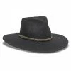 Monte Carlo Rancher Hat By Nikki Beach - Black