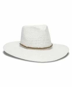 Monte Carlo Rancher Hat By Nikki Beach - White