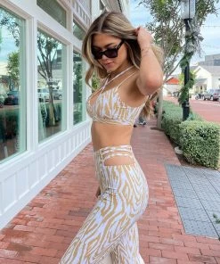 Beach Bunny Swimwear Elia Legging - Wood Clothing