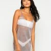 Summer Haus - Swim Ophelia Mini Dress By Summer Haus - Rose Gold Cover Ups