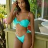 Beach Bunny Swimwear Rosalee Skimpy Bottom - Aqua