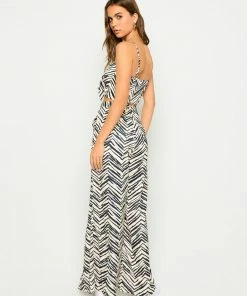 Beach Bunny Swimwear Ramsey Pant - Black/Cream