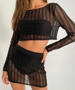 Beach Bunny Swimwear Best Sellers Sasha Mini Skirt - Black