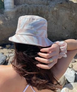 Beach Bunny Swimwear Reese Scrunchie - Nude/Ivory Paradise Calling