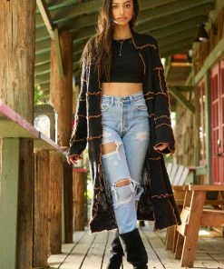 Beach Bunny Swimwear Tre Duster - Black