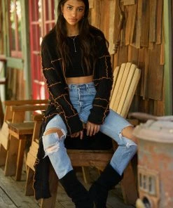 Beach Bunny Swimwear Tre Duster - Black