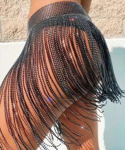 Summer Haus - Swim Wildest Dreams Skirt - Black