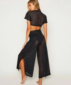 Beach Bunny Swimwear Haven Pant - Black