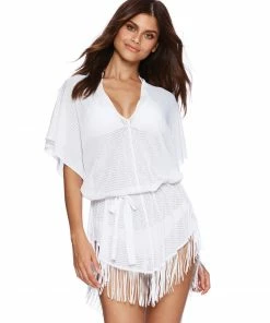 Beach Bunny Swimwear Best Sellers Haute Summer Kaftan - White
