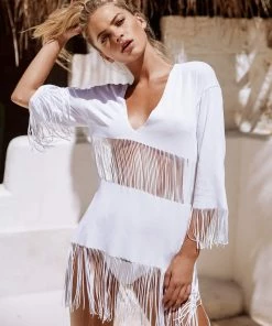 Beach Bunny Swimwear Best Sellers Haute Summer Tunic - White