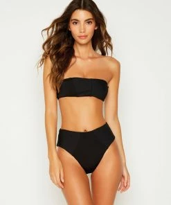 Beach Bunny Swimwear London Bralette Top - Black
