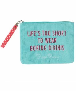 Beach Bunny Swimwear Terry Swim Bag - Aqua